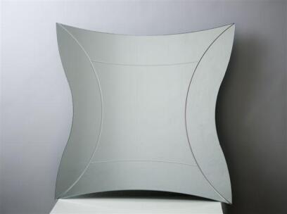 Zrcadlo 60 X 60 cm gravírování STAR